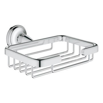 GROHE 40659001 - Rohová polička ESSENTIALS AUTHENTIC lesklý chrom