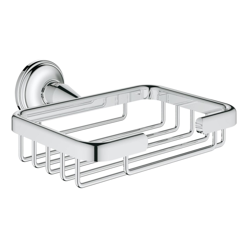 GROHE 40659001 - Rohová polička ESSENTIALS AUTHENTIC lesklý chrom