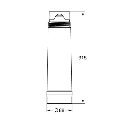 GROHE 40691002 - Filtr hořčík + zinek bílá