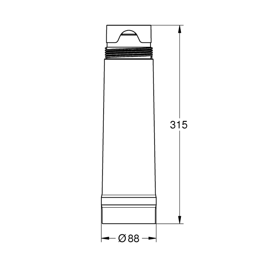GROHE 40691002 - Filtr hořčík + zinek bílá