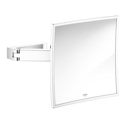 GROHE 40808000 - Kosmetické zrcátko SELECTION CUBE 22,3 × 22,3 cm lesklý chrom