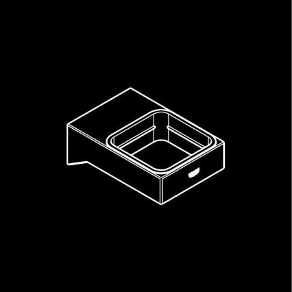 GROHE 40865000 - Držák SELECTION CUBE lesklý chrom