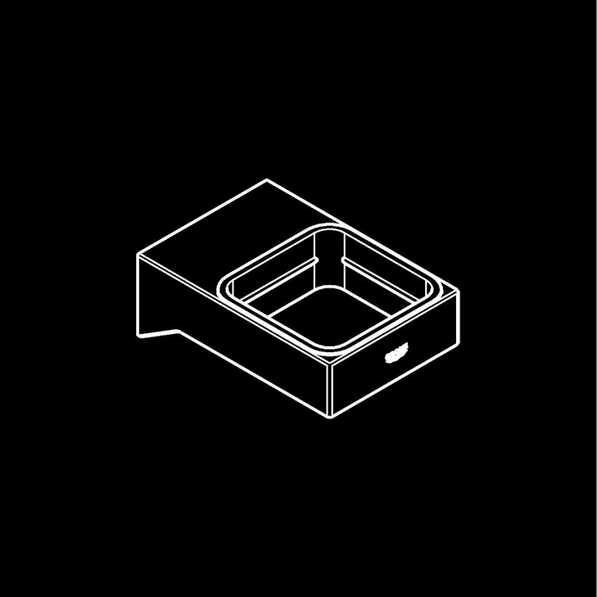 GROHE 40865000 - Držák SELECTION CUBE lesklý chrom