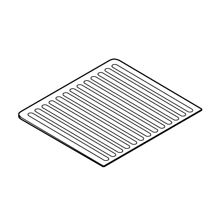 GROHE 40871K00 - Odkapávací deska 450 x 400 mm keramika/černá