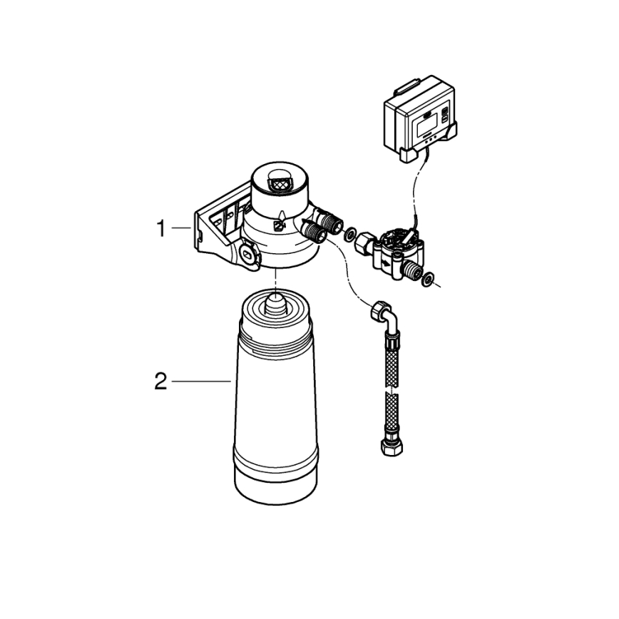 GROHE 40876000 - Startovní sada ULTRASAFE lesklý chrom
