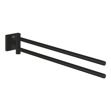GROHE 409762430 - Držák ručníků START CUBE 438 mm černá