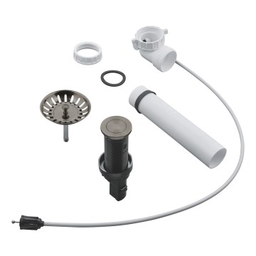 GROHE 40986AL0 - Odtoková souprava pro kuchyňské dřezy pr. 35 m grafit