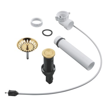 GROHE 40986GN0 - Odtoková souprava pro kuchyňské dřezy pr. 35 m zlatá