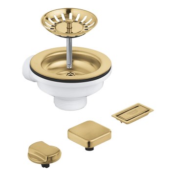 GROHE 40996GN0 - Odtoková souprava pro kuchyňské dřezy zlatá