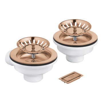 GROHE 40997DL0 - Odtoková souprava příslušenství bronzová