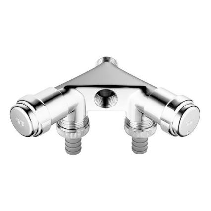 GROHE 41020000 - Dvojitý ventil EGGEMANN 12” lesklý chrom
