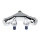 GROHE 41022000 - Dvojitý ventil EGGEMANN DN 15 lesklý chrom