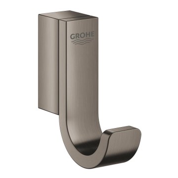 GROHE 41039AL0 -Háček na koupací plášť SELECTION 5,2 cm × 1,5 cm × 4,4 cm grafit