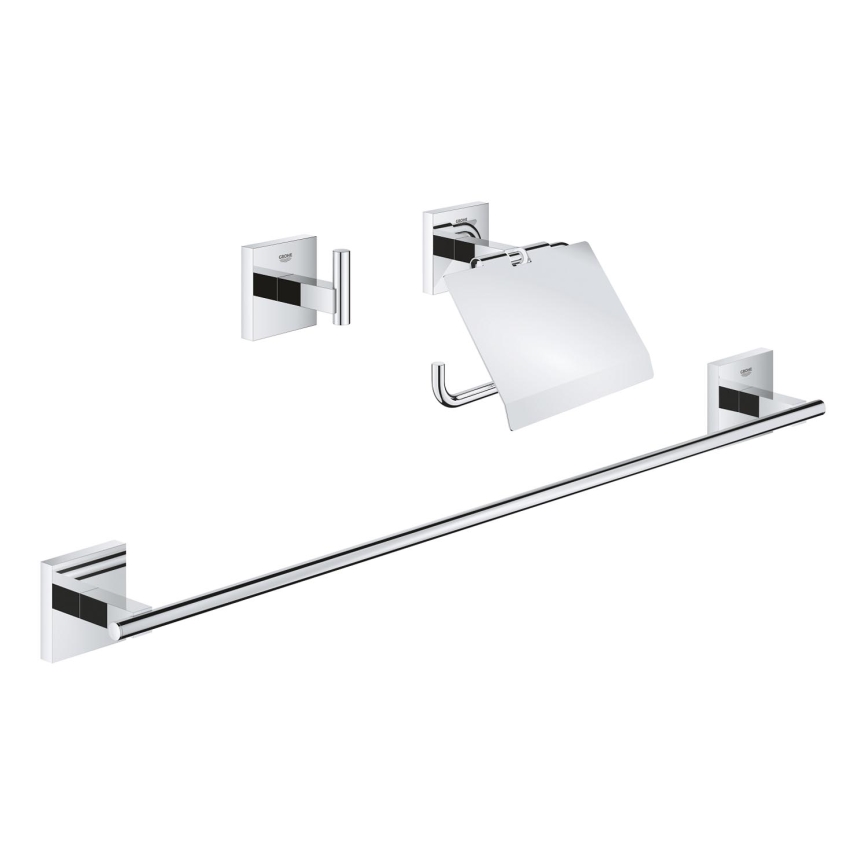 GROHE 41124000 - Sada doplňků START CUBE 558 mm lesklý chrom