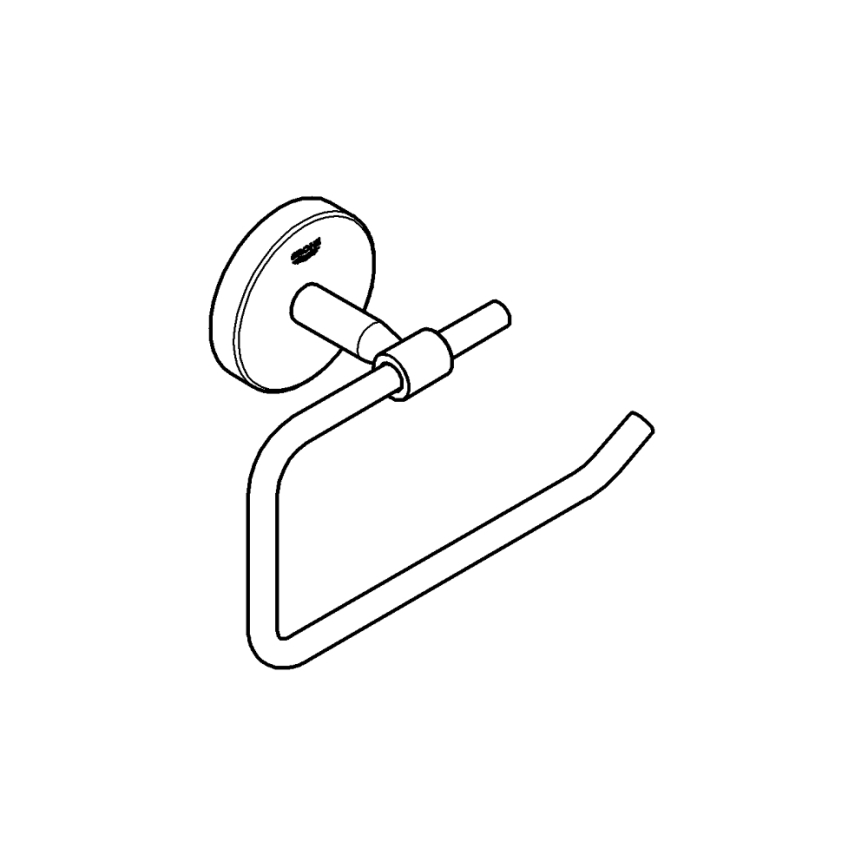 GROHE 41165000 - Držák toaletního papíru START COSMOPOLITAN 153 × 109 mm chrom