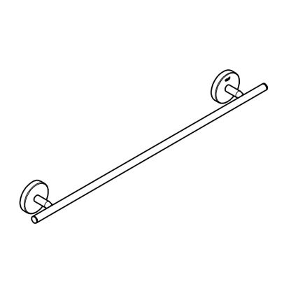 GROHE 41166000 - Držák na osušky 522 mm lesklý chrom