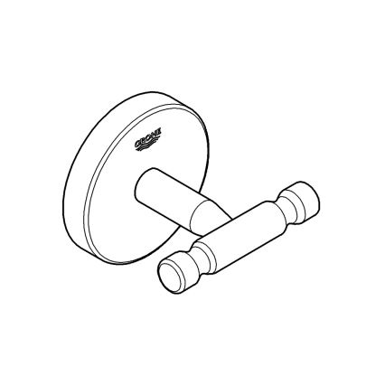 GROHE 41168000 - Háček na koupací plášť START COSMOPOLITAN lesklý chrom