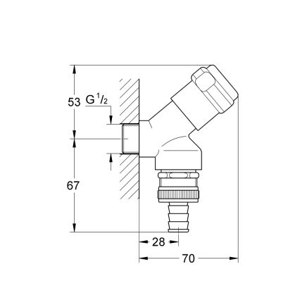 GROHE 41190000 - Kombinace armatur DN 15 lesklý chrom