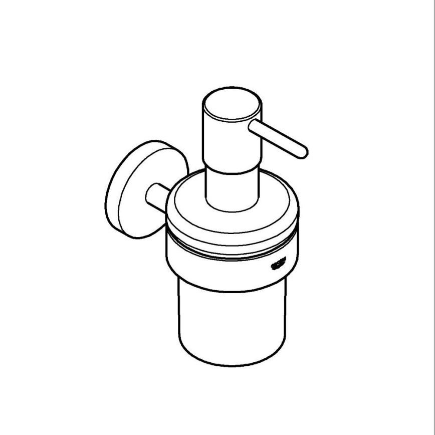 GROHE 41195DC0 - Dávkovač tekutého mýdla START 160 ml nerez