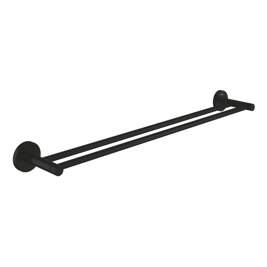 GROHE 412032430 - Dvouramenný držák na ručníky START 654 mm černá