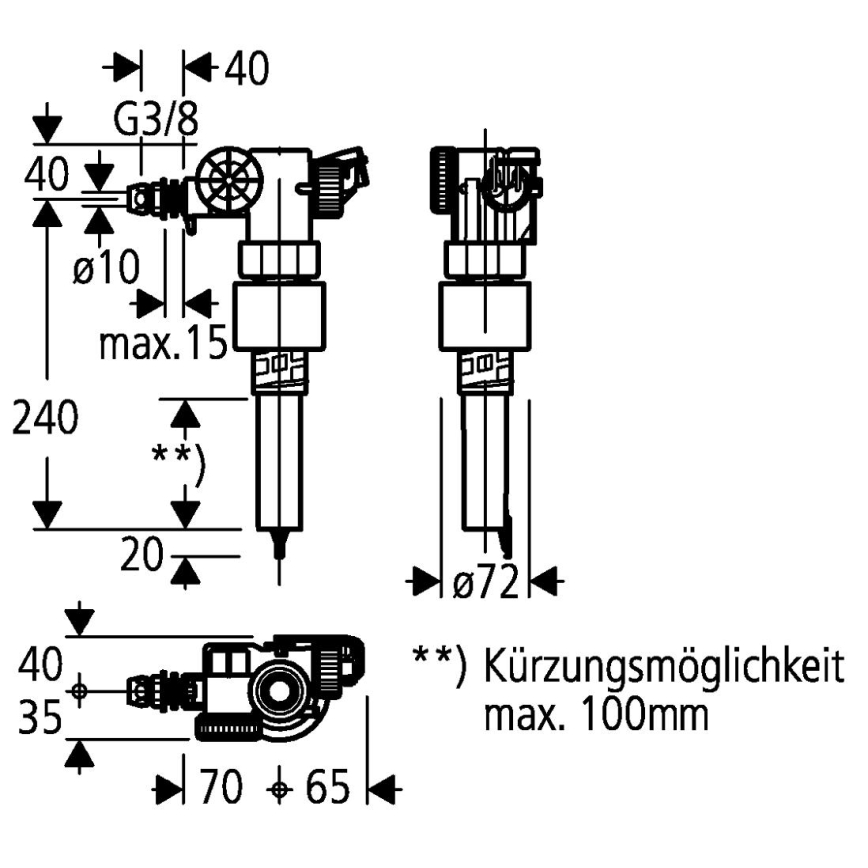 GROHE 43537000 - Napouštěcí ventil lesklý chrom