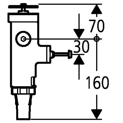 GROHE 43996000 - Tlakový splachovač RONDO 3” lesklý chrom