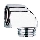 GROHE 45304000 - Sprchové kolínko DN 15 × DN 15 lesklý chrom