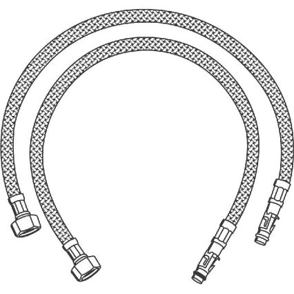 GROHE 45484000 - Připojovací flexi hadička 470 mosaz/lesklý chrom