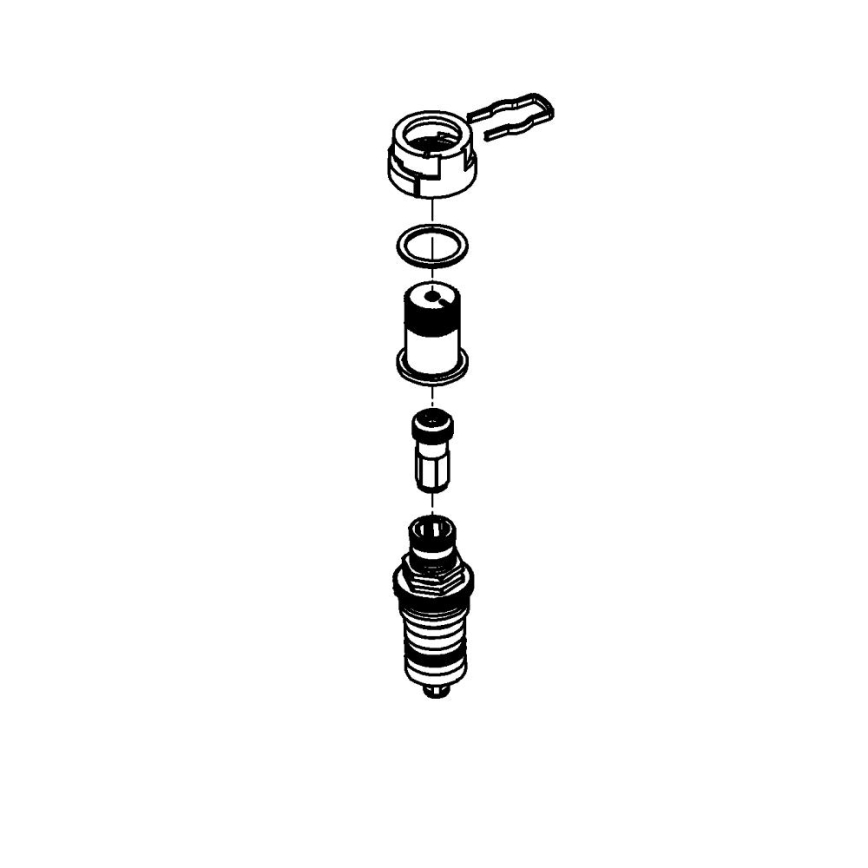 GROHE 47217000 - Termoprvek DN 15 lesklý chrom