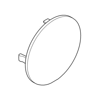 GROHE 4788300M - Krytka GROHTHERM 2000 lesklý chrom