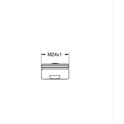 GROHE 48159000 - Perlátor M 24 × 1 lesklý chrom