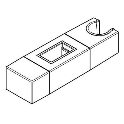 GROHE 48180000 - Vodicí prvek EUPHORIA CUBE 15 × 30 mm lesklý chrom