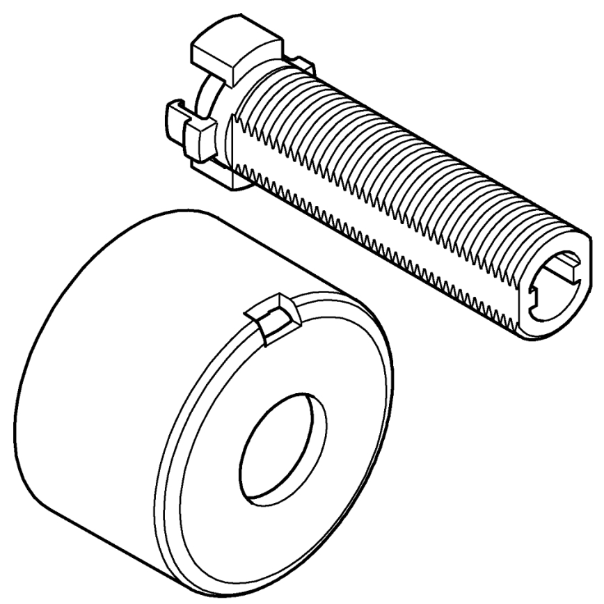 GROHE 49088000 - Vřeteno SMARTCONTROL lesklý chrom