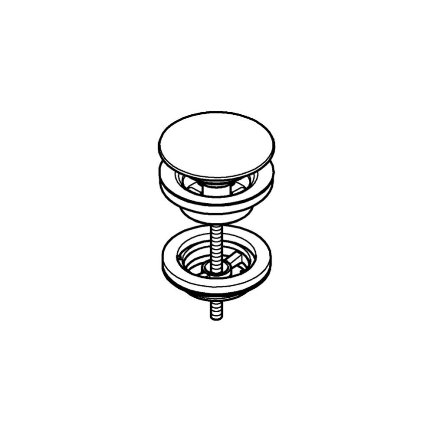 GROHE 65807DL0 - Odpadová souprava ESSENCE bronzová
