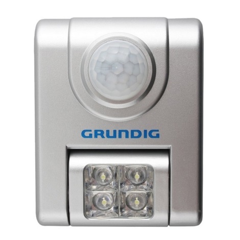 Grundig 117 - LED Nástěnné světlo se senzorem 4xLED/3xAAA