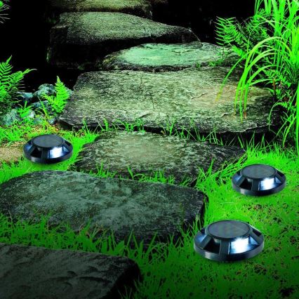 Grundig 12338 - LED Solární svítidlo 3xLED/1xAAA 600 mAh
