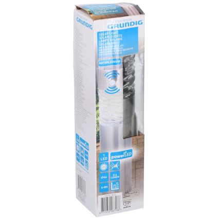 Grundig 14 - LED Solární lampa 1xLED 1xAAA 600 mAh IP44