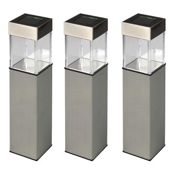 Grundig 90048 - SADA 3x Solární lampa 3xLED/5,5x28cm Grundig 90048 - SADA 3x Solární lampa 3xLED/5,5x28cm