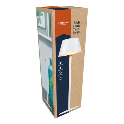 Grundig - LED Dotyková stolní lampa LED/5V 1200 mAh