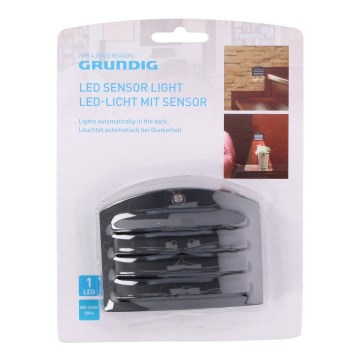 Grundig - LED Orientační svítidlo do zásuvky se senzorem 1xLED/230V Grundig - LED Orientační svítidlo do zásuvky se senzorem 1xLED/230V