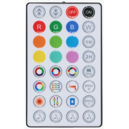 Grundig - LED RGB Stmívatelná stojací lampa 2v1 LED/230V + dálkové ovládání