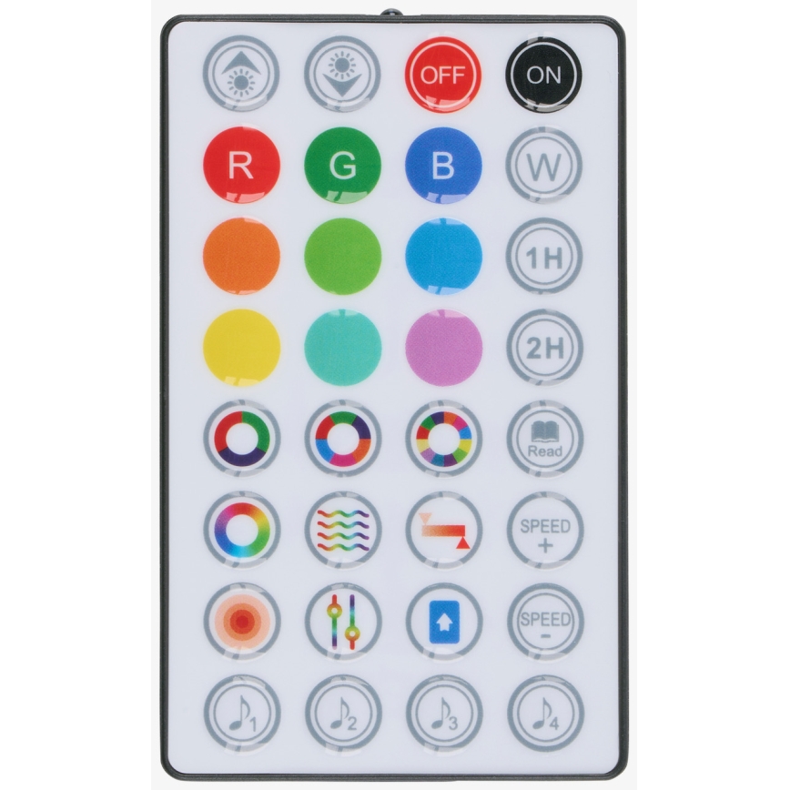 Grundig - LED RGB Stmívatelná stojací lampa 2v1 LED/230V + dálkové ovládání