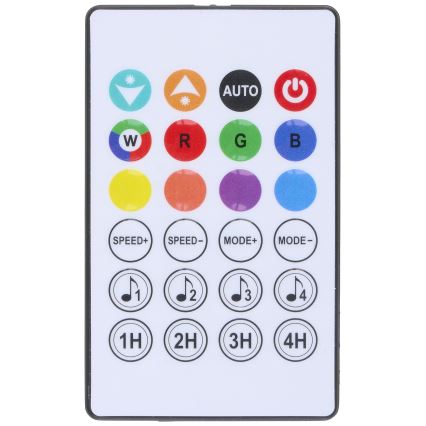 Grundig - LED RGB Stmívatelná stojací lampa LED/8W/5V + dálkové ovládání