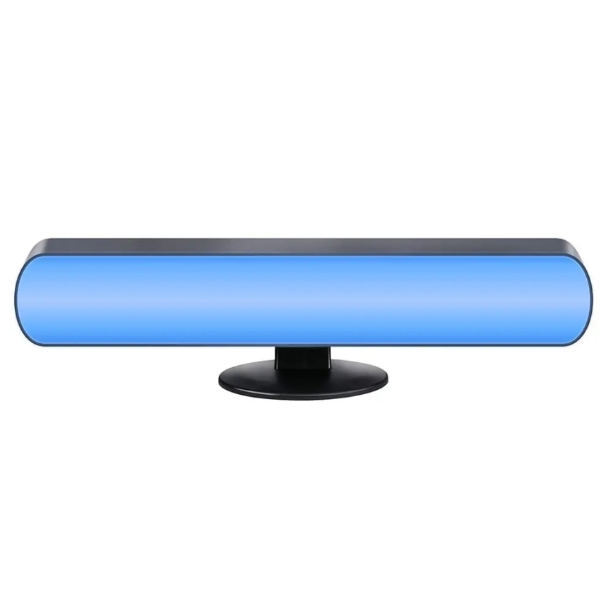 Grundig - LED RGBW Stmívatelná stolní lampa LED/0,7W/5V černá + dálkové ovládání