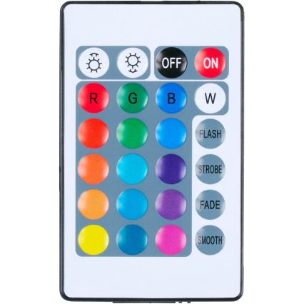 Grundig - LED RGBW Stmívatelná stolní lampa LED/0,7W/5V černá + dálkové ovládání