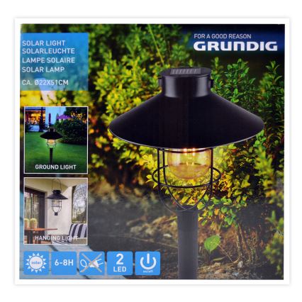 Grundig - LED Solární lampa LED/1,2V