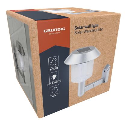 Grundig - LED Solární nástěnné svítidlo LED/1,2V 600 mAh