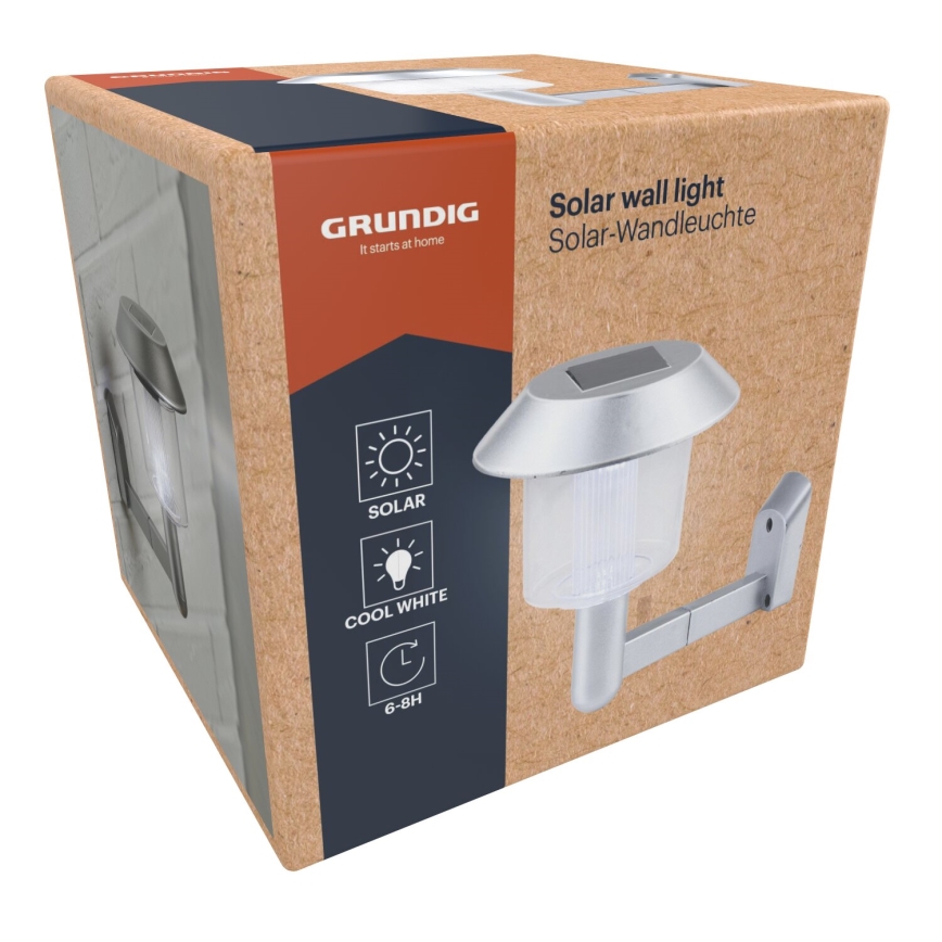 Grundig - LED Solární nástěnné svítidlo LED/1,2V 600 mAh