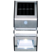 Grundig - LED Solární nástěnné svítidlo se senzorem 1xLED IP64