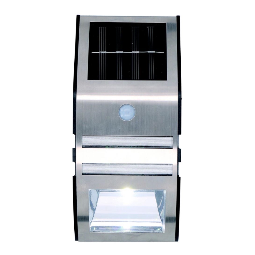 Grundig - LED Solární nástěnné svítidlo se senzorem LED/1xAA 600mAh IP64